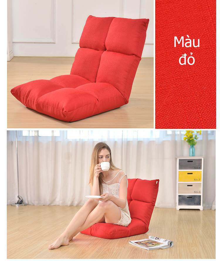 Ghế Bệt Tatami màu đỏ