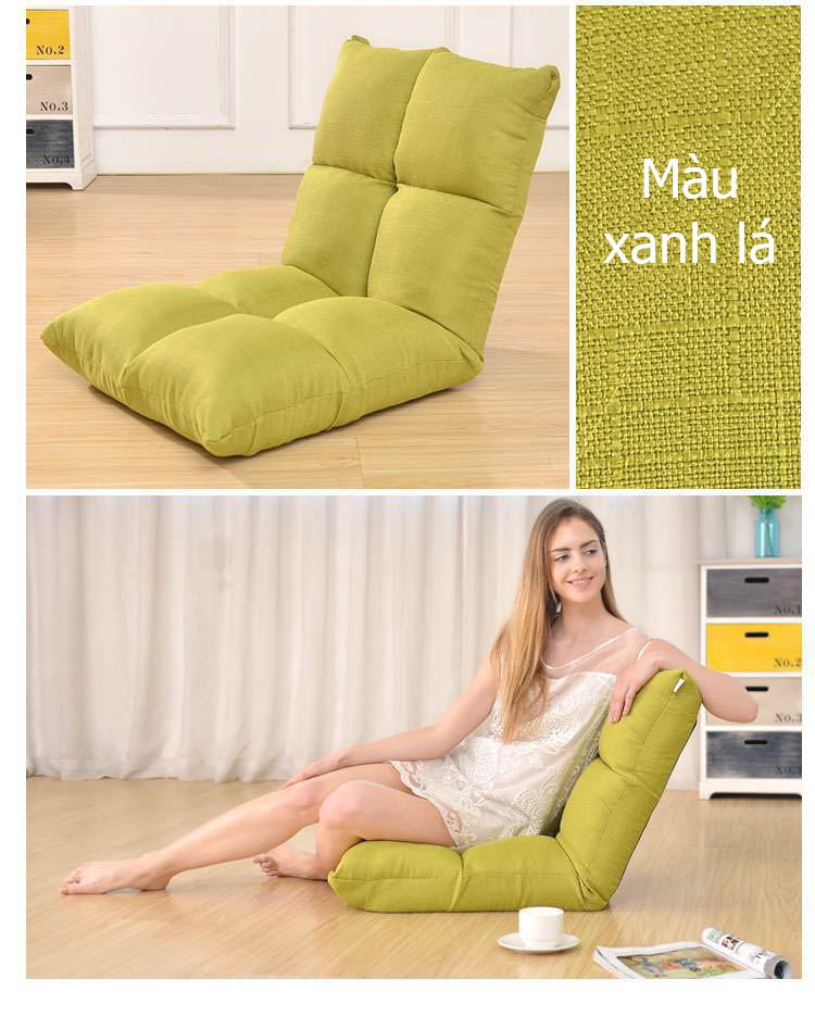 Ghế Bệt Tatami màu xanh lá